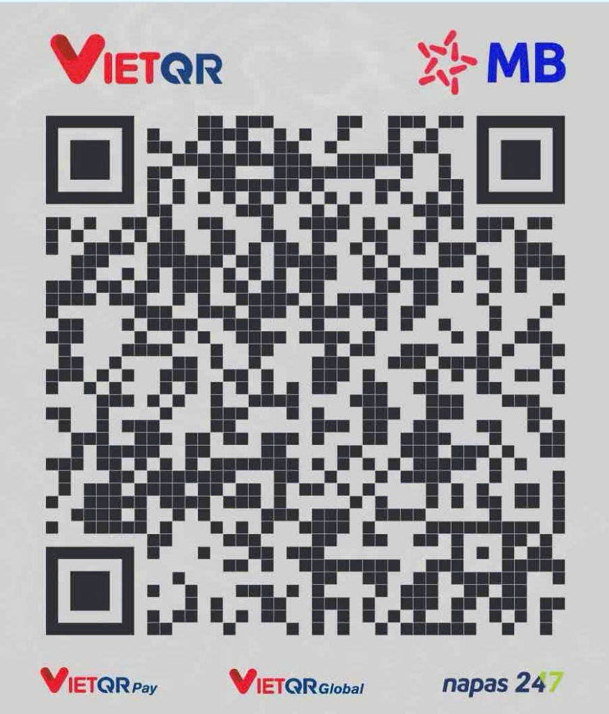 Mã QR ủng hộ dự án Đêm Cổ Tích - MB Bank
