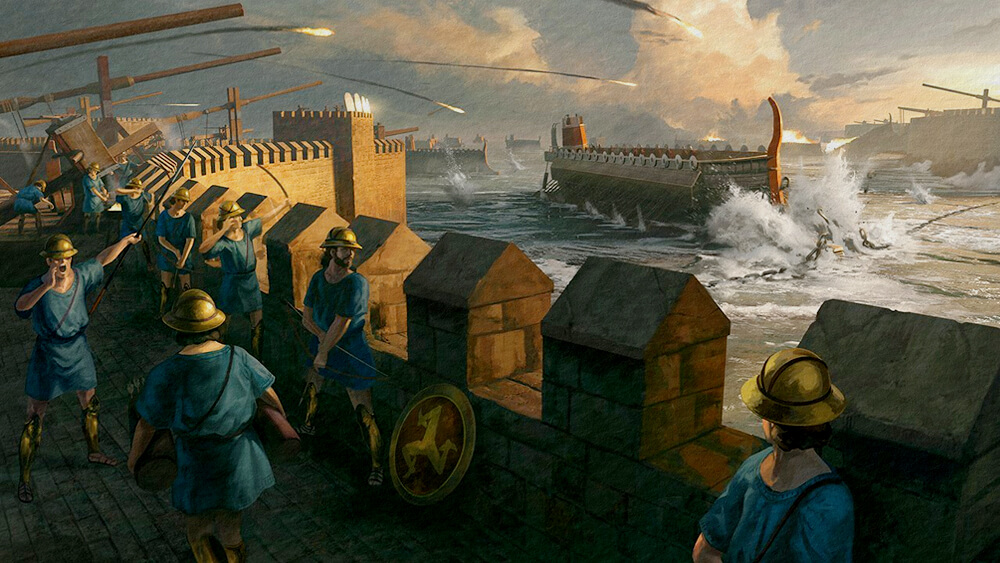 Archimedes giữ thành Syracuse