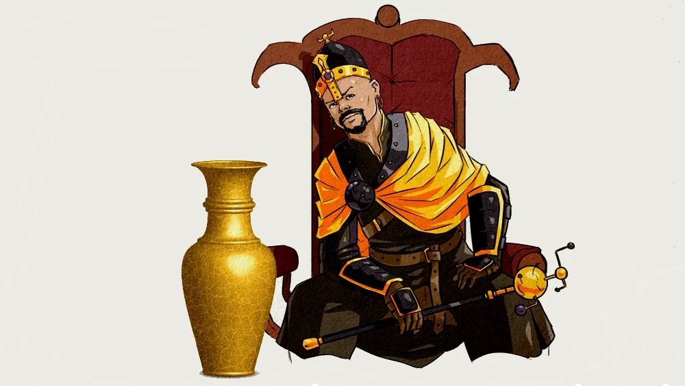 Chiếc bình vàng