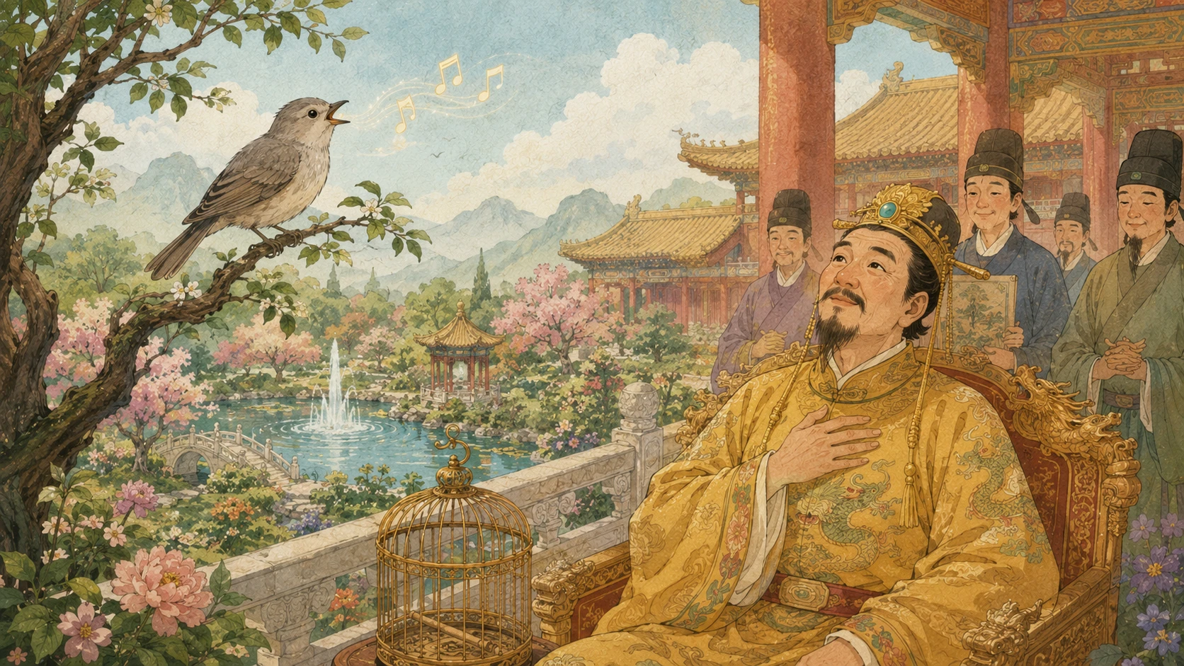 Chim Sơn ca của Hoàng đế