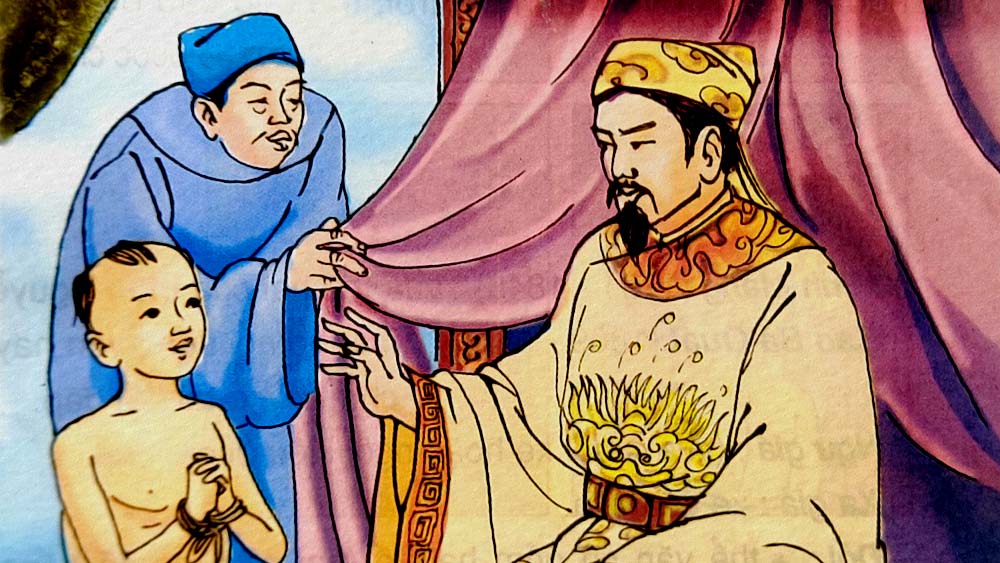 Đối đáp với vua