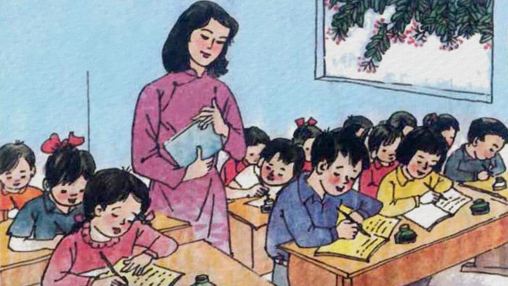 Thưa cô, tự nhiên nó như thế đấy ạ!